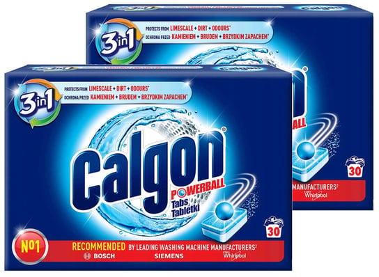 Calgon tabletki do czyszczenia pralki odkamieniacz 3w1 60 sztuk Reckitt Benckiser
