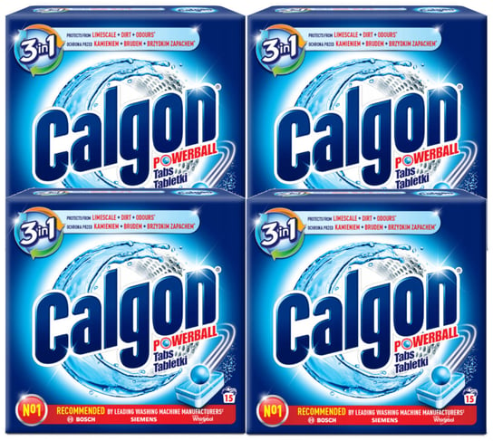 Calgon tabletki do czyszczenia pralki odkamieniacz 60 sztuk Reckitt Benckiser