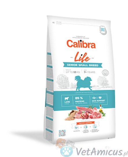 Calibra Dog Life Senior small breed lamb 6 kg Calibra