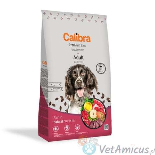 Calibra Dog Premium Adult beef new- 12 kg Calibra