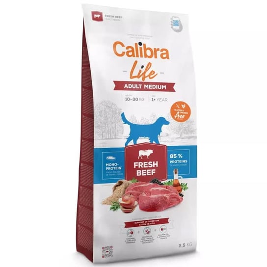 Calibra Life Adult Medium Fresh Beef 2,5Kg Inny producent