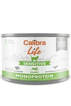 Calibra Life Pet Care Monoprotein Sensitive Rabbit 200g Calibra