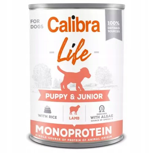Calibra Life Puppy Monoprotein Lamb Rice 400 G Calibra