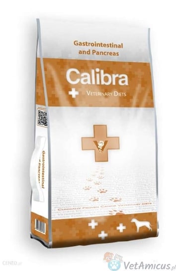 Calibra VD Dog Gastrointestinal and Pancreas 12 kg - sucha karma dla psa na problemy jelitowe Calibra