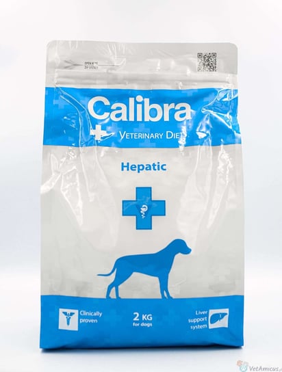 Calibra VD Dog Hepatic 2 kg - sucha karma dla psa na wątrobę Calibra