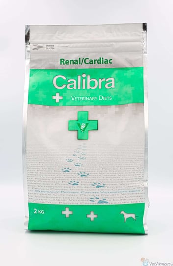 Calibra VD Dog Renal Cardiac 2 kg - sucha karma dla psa na nerki i serce Calibra
