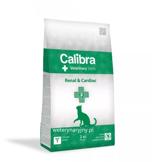 Calibra Veterinary Diets Cat Renal/Cardiac 2kg Calibra