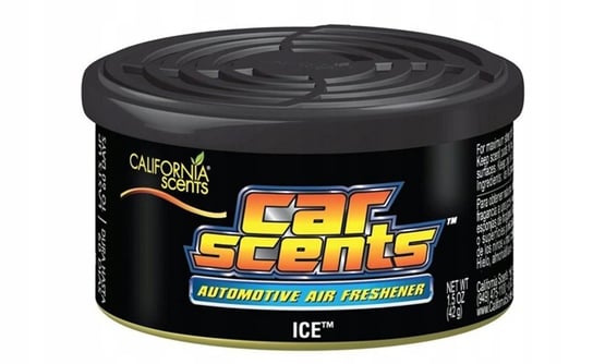CALIFORNIA SCENTS ICE ZAPACH DO AUTA ODWIEŻACZ California Scents