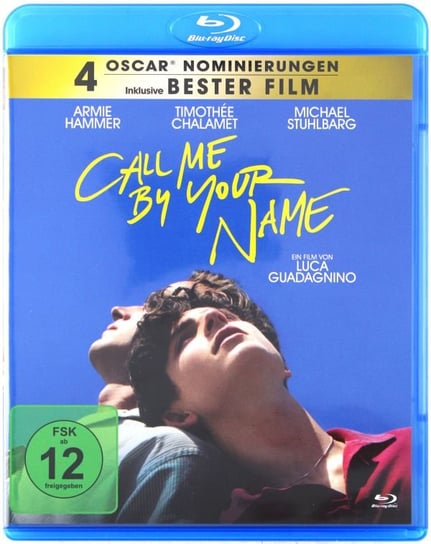 Call Me by Your Name Guadagnino Luca