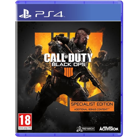 Call of Duty: Black Ops 4 Edycja Specjalisty PL (PS4) Activision Blizzard