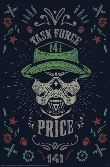 Call Of Duty Captain Price Task Force 141 - Plakat / Aaaloe Inna marka