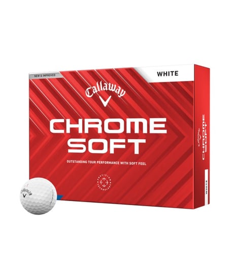 Callaway Piłki Chrome Soft Białe 2024 CALLAWAY GOLF