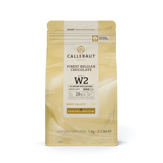 Callebaut czekolada biała belgijska W2 28% 1 kg Inna marka