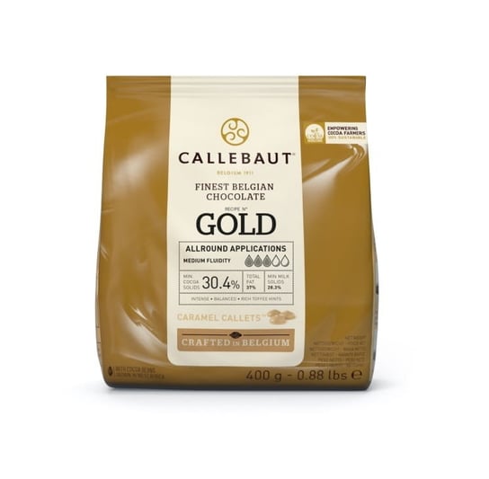 Callebaut Gold Złota Czekolada Karmelowa 2.5 Kg Callebaut