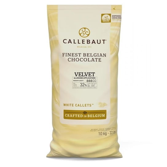 Callebaut Velvet Biała Czekolada Belgijska 10 Kg Inna marka