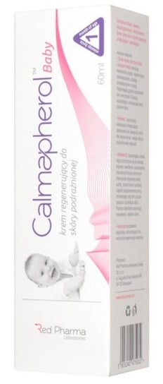 Calmapherol Baby, krem regenerujący do skóry podrażnionej, 60 ml Red Pharma