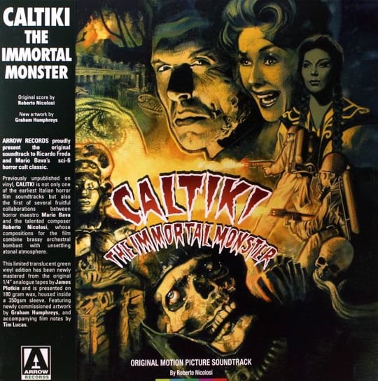 Caltiki The Immortal Monster soundtrack (Translucent Green) (Roberto Nicolosi) Various Artists