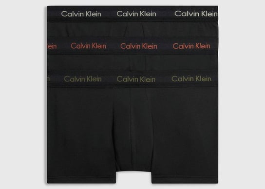 Calvin Klein Bokserki 0000U2664G S Low Rise Trunk 3PK Calvin Klein