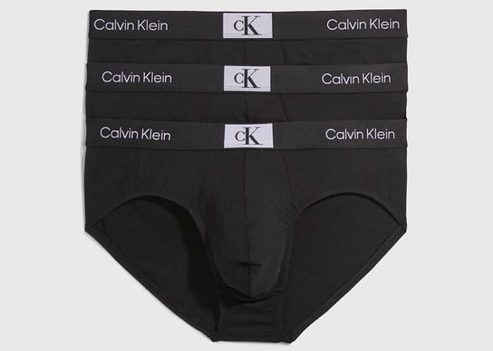 Calvin Klein Bokserki 000NB3527A S Hip Brief 3PK Calvin Klein