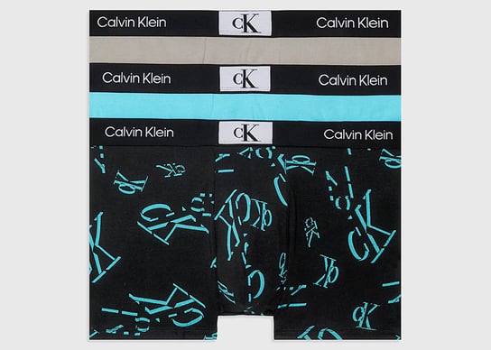 Calvin Klein Bokserki 000Nb3528E Xl Trunk 3Pk Calvin Klein