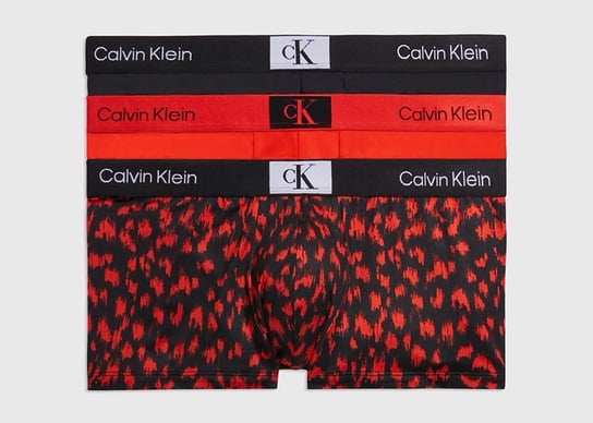 Calvin Klein Bokserki 000NB3532A M Low Rise Trunk 3PK Calvin Klein