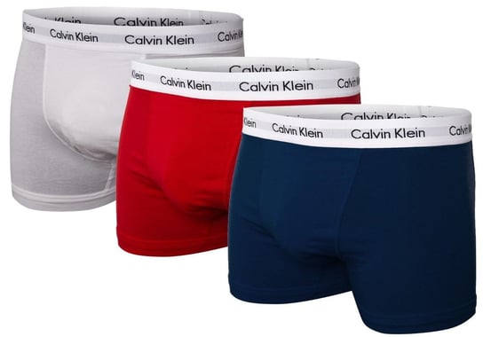 Calvin Klein, Bokserki męskie, 3-Pack Short, rozmiar XL Calvin Klein