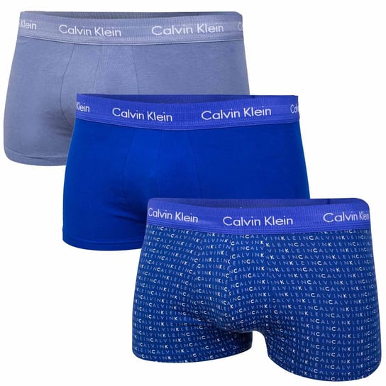 Calvin Klein Bokserki Męskie Low Rise Trunk Blue 0000U2664G Whv S Calvin Klein