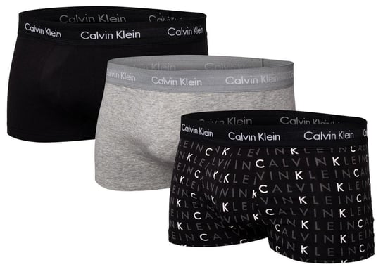 Calvin Klein, Bokserki męskie, Multicolor 3 Pack, rozmiar S Calvin Klein