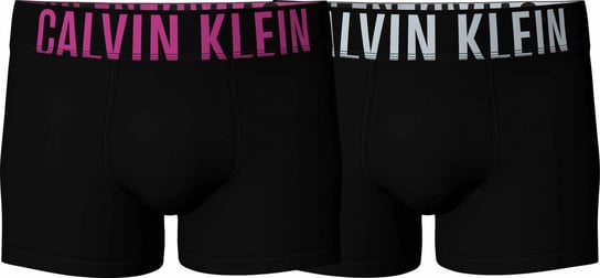 Calvin Klein Bokserki Męskie Trunk 2Pk Czarne 000Nb2602A 6J7  L Calvin Klein