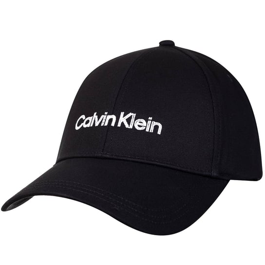 CALVIN KLEIN CZAPKA Z DASZKIEM DOUBLE LINE EMBRO BB CAP BLACK K50K508249 BAX Calvin Klein