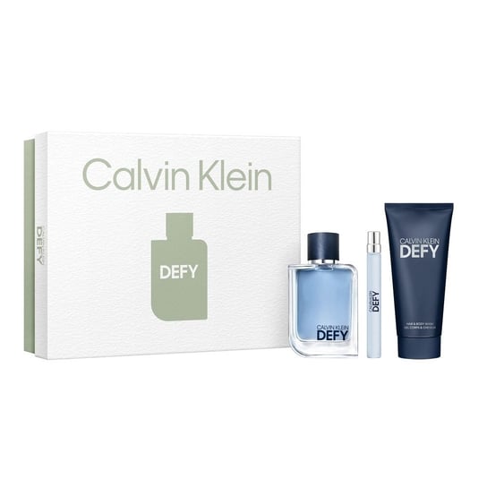 Calvin Klein Defy, zestaw prezentowy Kosmetyków, 3 Szt. Calvin Klein