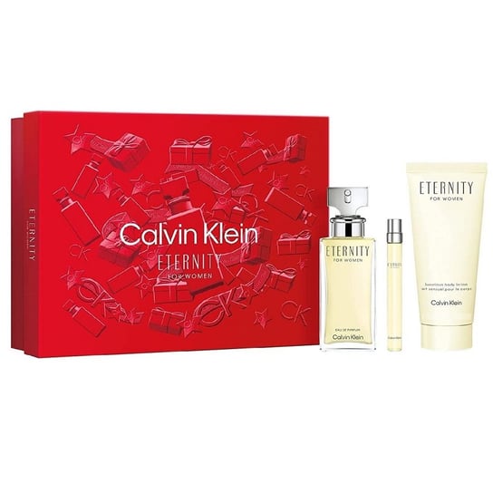 Calvin Klein, Eternity For Women, zestaw prezentowy Kosmetyków, 3 Szt. Calvin Klein
