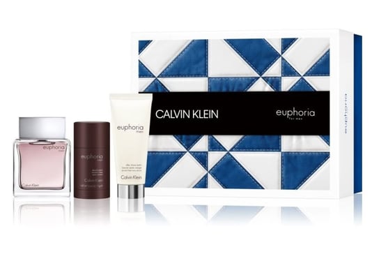 Calvin Klein, Euphoria Men, zestaw kosmetyków, 3 szt. Calvin Klein