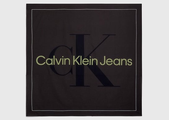 Calvin Klein Jeans Chusta K60K611981 one size Cut Out Monologo Shawl Calvin Klein