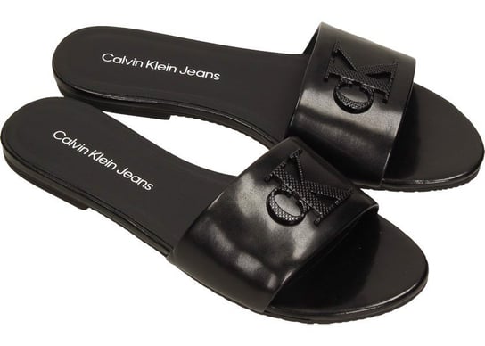 Calvin Klein Jeans Klapki YW0YW00952 39 Flat Sandal Slide HW Inna marka