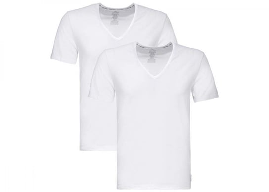 Calvin Klein Koszulka 000NB1089A M 2P S/S V Neck Calvin Klein