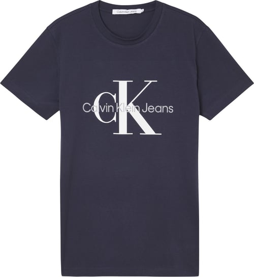 Calvin Klein Koszulka Męska T-Shirt Core Monogram Slim Navy J30J320935 Chw L Calvin Klein