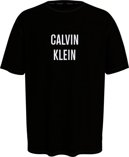 CALVIN KLEIN KOSZULKA MĘSKA T-SHIRT RELAXED CREW TEE BLACK KM0KM00750 BEH M Calvin Klein