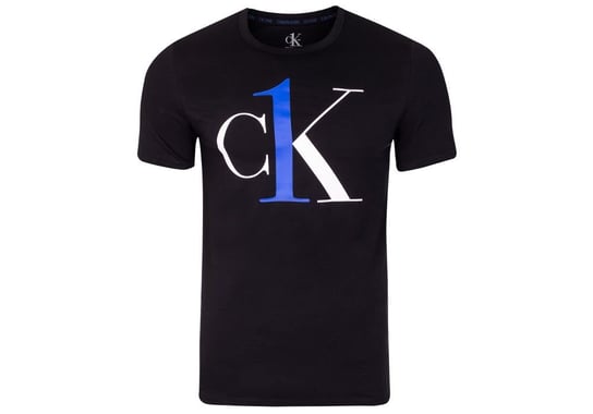 Calvin  Klein Koszulka Męska T-Shirt S/S Crew Neck Black 000Nm1903E Klq L Calvin Klein