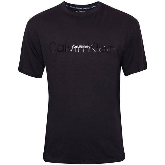 Calvin Klein Koszulka Męska T-Shirt S/S Crew Neck Black 000Nm2355E Ub1 L Calvin Klein