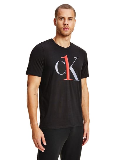 Calvin Klein Koszulka T-Shirt Męski S/S Crew Neck Black 000Nm1903E Wk5 M Calvin Klein