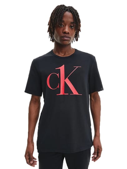 Calvin Klein Koszulka T-Shirt Męski S/S Crew Neck Czarna 000Nm1903E 6N9 Xl Calvin Klein