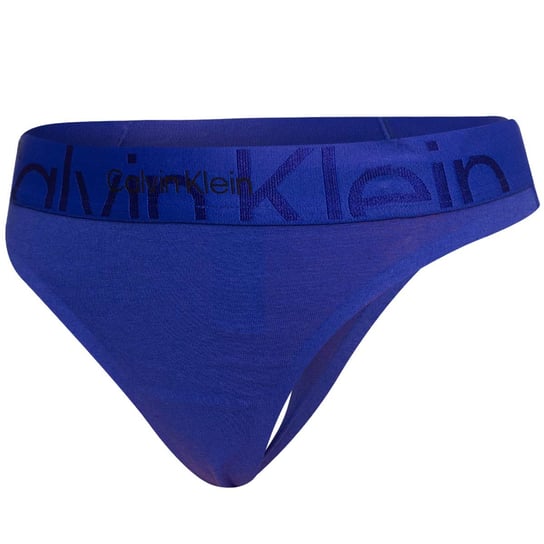 Calvin Klein Majtki Damskie Stringi Thong 1P Kobalt 000Qf6992E Cmb S Calvin Klein