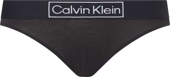 CALVIN KLEIN MAJTKI STRINGI DAMSKIE THONG BLACK 000QF6774E UB1 M Calvin Klein