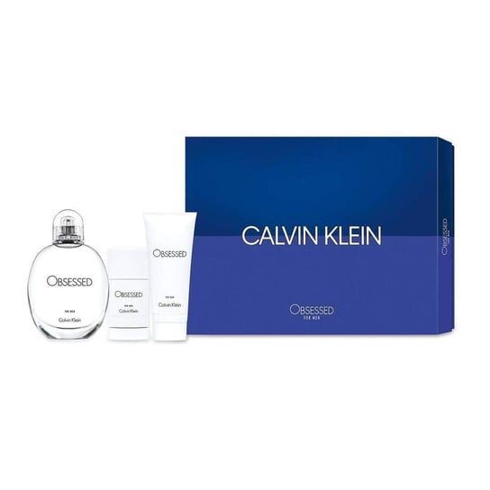 Calvin Klein, Obsessed For Men, zestaw kosmetyków, 3 szt. Calvin Klein