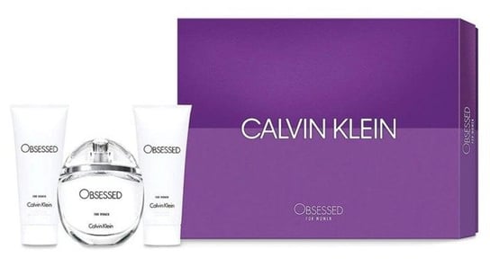 Calvin Klein, Obsessed For Women, zestaw kosmetyków, 3 szt. Calvin Klein