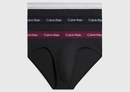 Calvin Klein Slipy 0000U2661G S Hip Brief 3PK Calvin Klein
