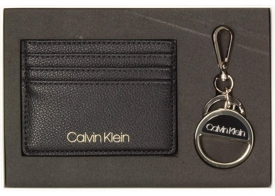Calvin Klein Zestaw portfel + brelok K60K606632 one size Hoop Slg Giftset Calvin Klein