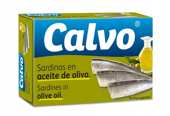 Calvo Sardynki w oliwie z oliwek 120 g Calvo