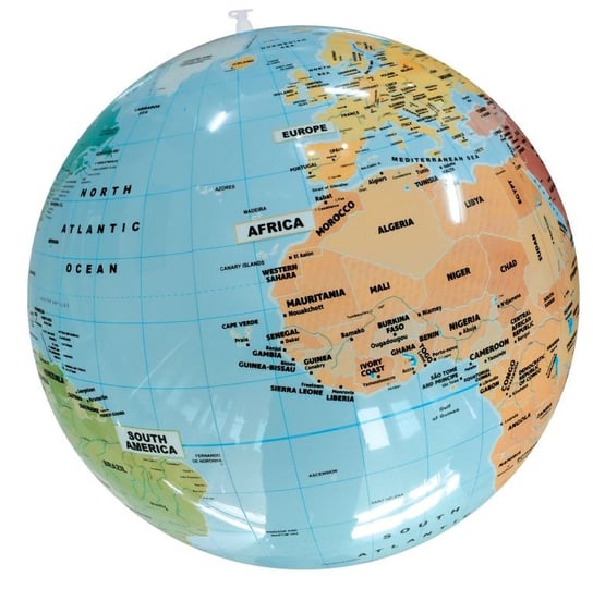 Caly, Globus Polityczny Świat piłka, 42 cm CALY
